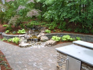 Water Features add interest to your property